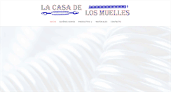 Desktop Screenshot of lacasadelosmuelles.com